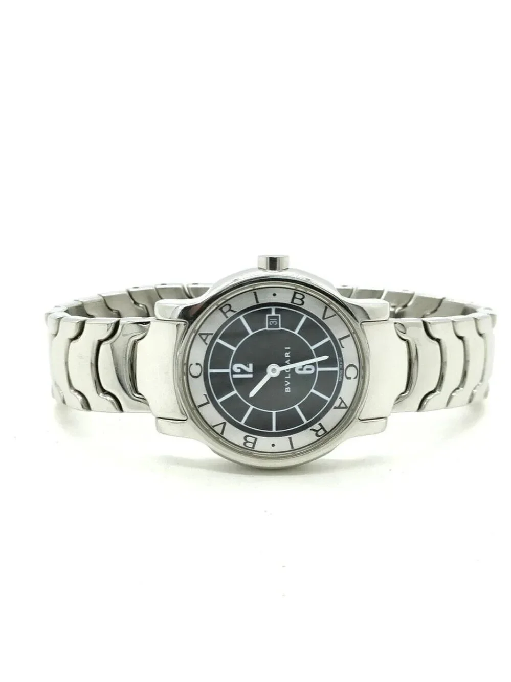 Bvlgari Watch 29mm Women's Black X Silver 630-051925